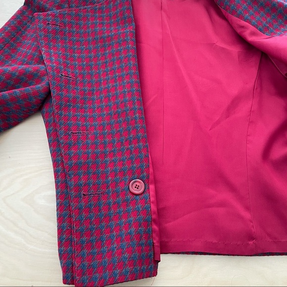 Vintage Pendleton red wool skirt suit set - Picture 11 of 12